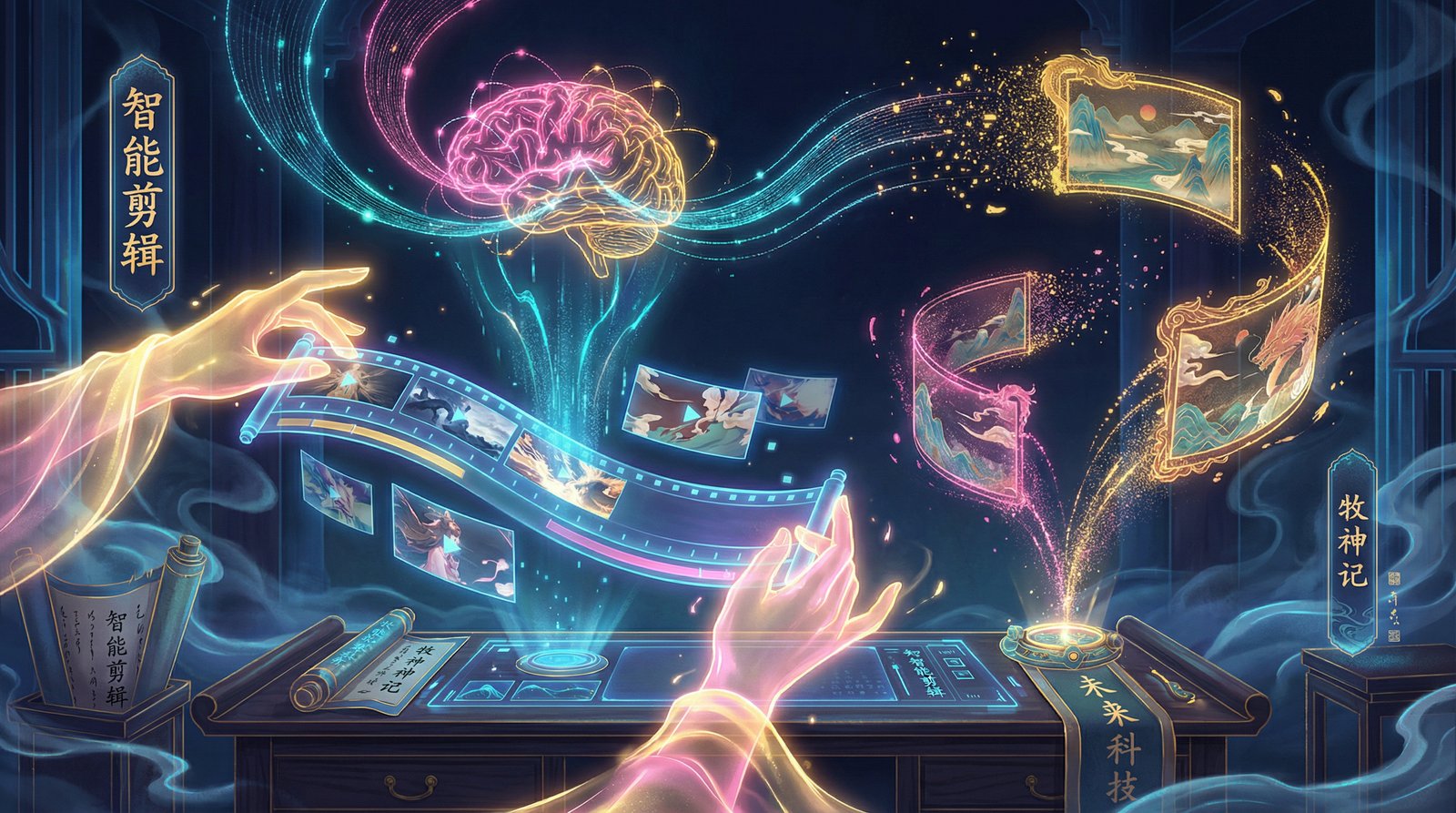 糖心 AI视频剪辑技术