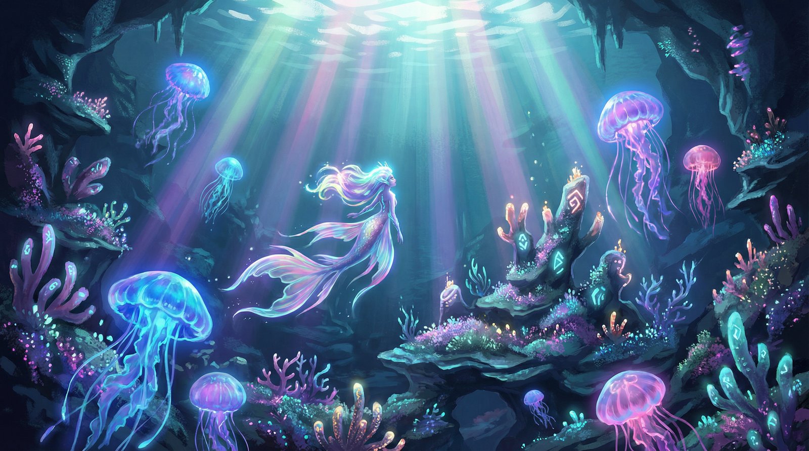 糖心美少女写真视频-深海幻梦